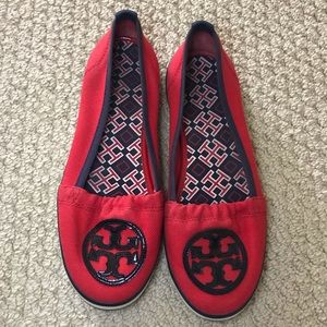 Red Tory Burch Flats